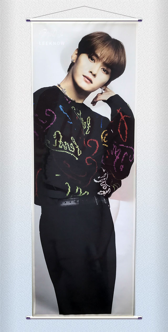 【期間限定値下げ】ストレイキッズ／特大タペストリー／6本セット リノ (Stray Kids / ストレイキッズ) 特大型 タペストリー (OVERSIZED